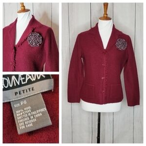 Vintage Nouveaux‎ wool cardigan